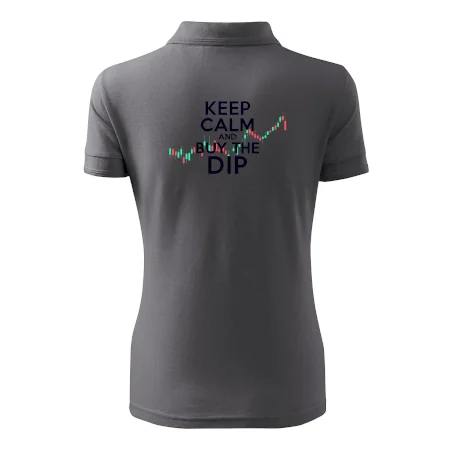 Zelenočervený graf Keep Calm and Buy the Dip