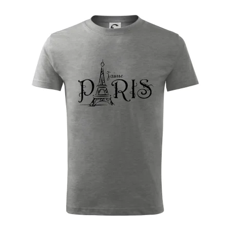 Paris nápis Eiffelovka rovný