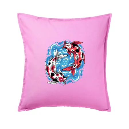 Yin & Yang Koi kapor - červený