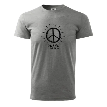 Peace symbol čiernobiely
