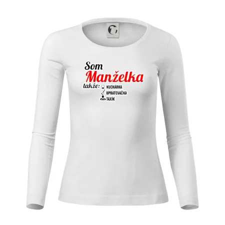 Som manželka takže...