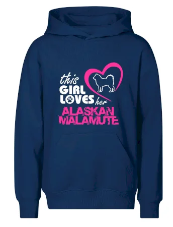 This Girl Loves her Alaskan Malamute