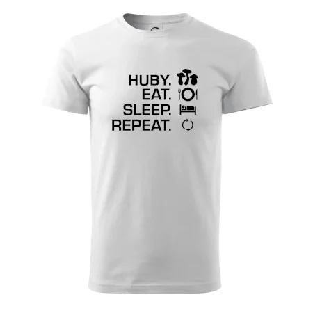 Huby Eat Sleep Repeat