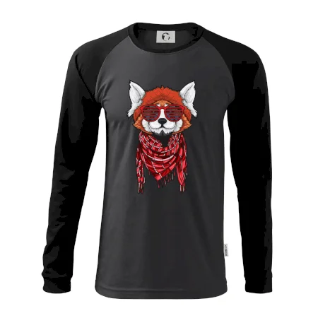 Červená panda hipster