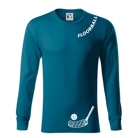 Floorball nápis šikmo