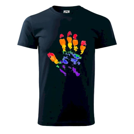 LGBT hand print