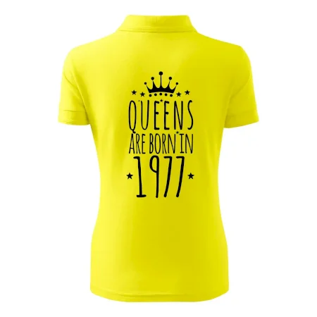 Queens are born in 1977