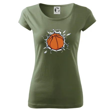 Basketbal lopta v triku