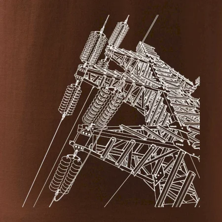 Nákres stožiara vysokého napätia