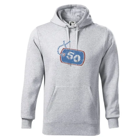 50 na krku štítok