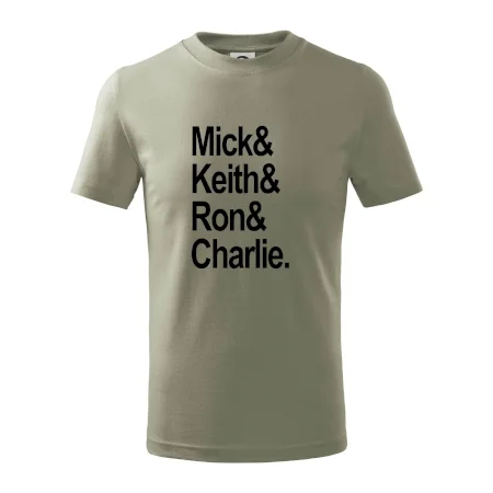 Mick Keith Ron Charlie