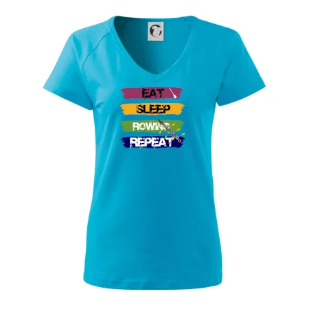 Eat sleep rowing repeat farebné
