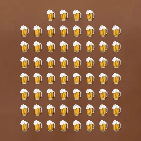 Narodeniny - 60x pivo