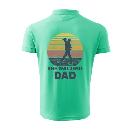 The walking dad - tata s dítětem na zádech