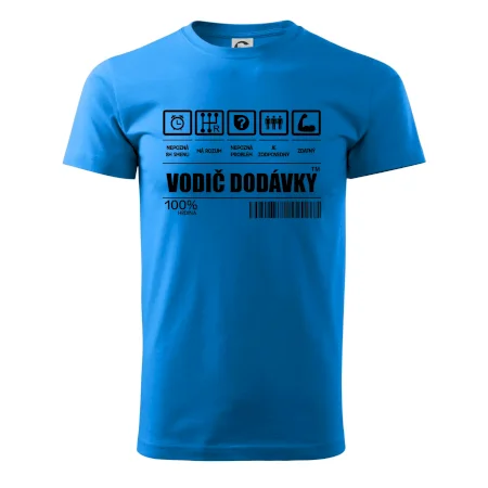 Čiarový kód - Vodič dodávky
