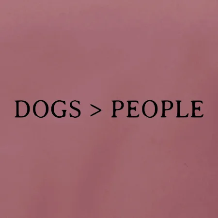 Dogs > People