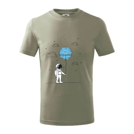 Astronaut s balónikom