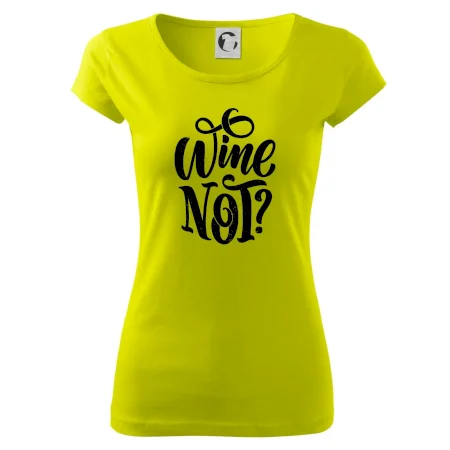 Wine not - čierna