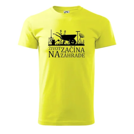 Život začína na záhrade