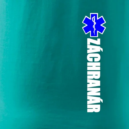 Nápis Záchranár + hviezda