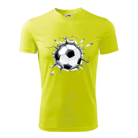 Futbalová lopta v triku