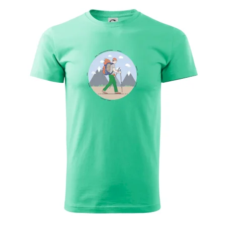 Farebný párový motív na hory
