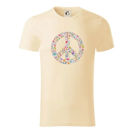 Peace symbol lístočky