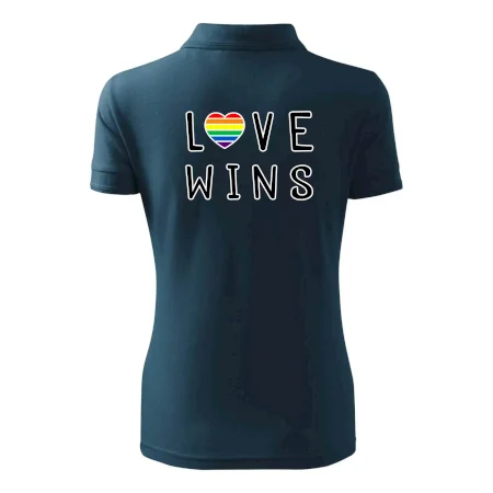 Love wins nápis