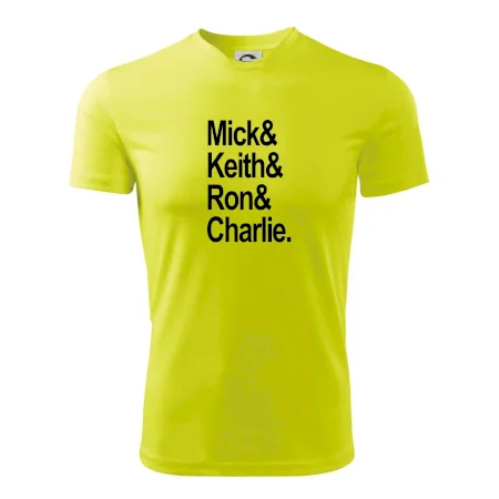 Mick Keith Ron Charlie