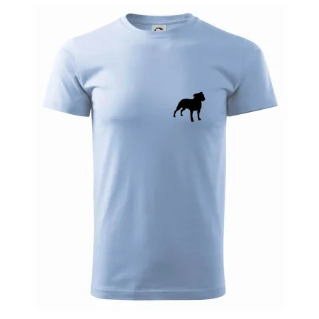 Americký stafordšírsky teriér Na prsníku