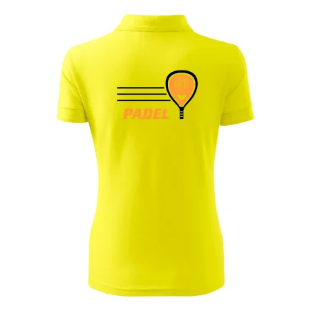 Padel - oranžová raketa