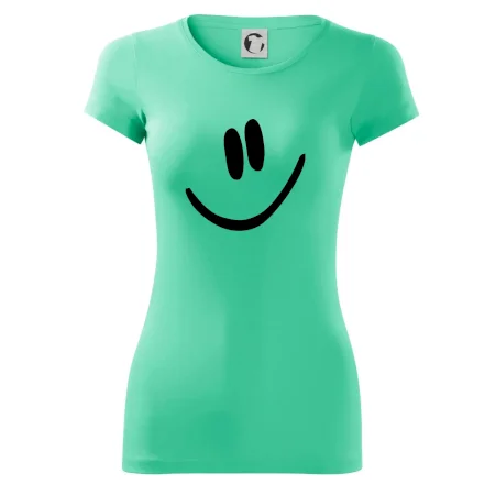 Emoji bez obrysu - usmev