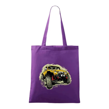 Žltý offroad s navijakom