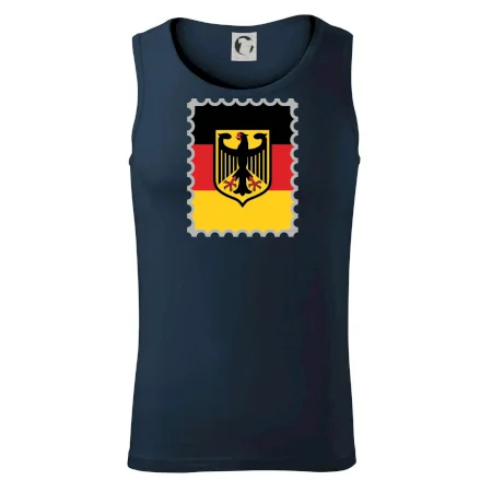 Nemecká známka - vlajka