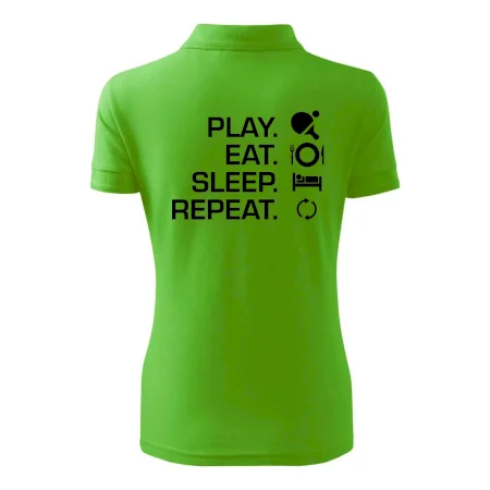 Stolný tenis - eat sleep