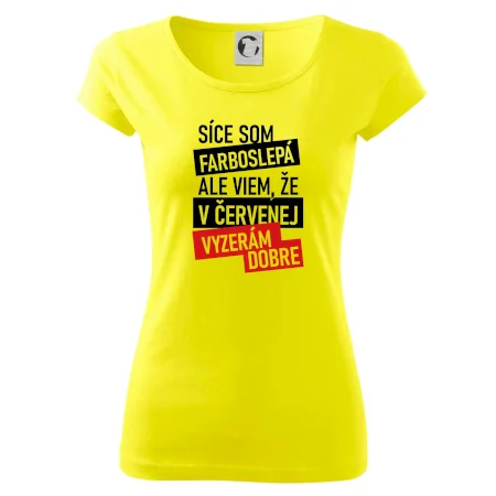 Síce som farboslepá, ale viem, že v červenej vyzerám dobre