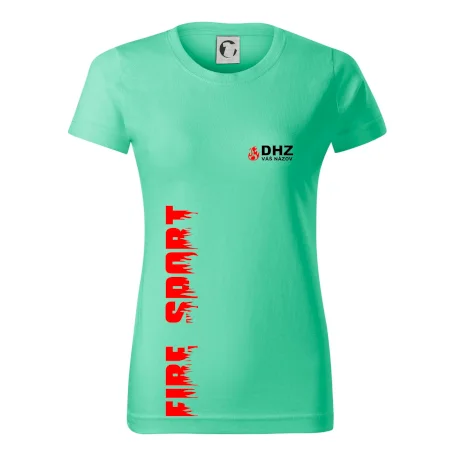 DHZ (oheň, firesport, názov sboru - vlastný nápis)