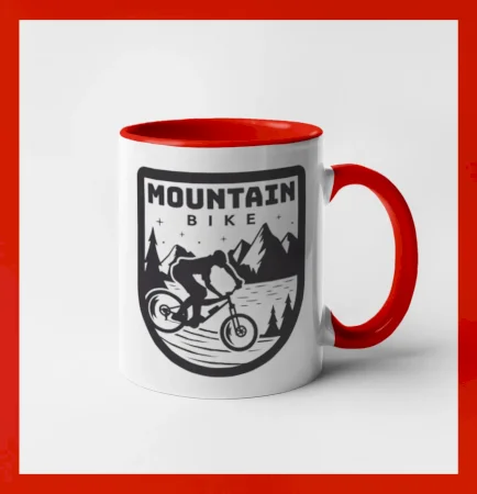 MTB mountain bike logo prsa zaoblené