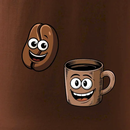 Parové tričko - Hrnček a káva