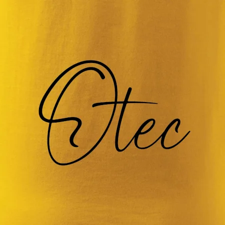 Nápis písací na prsiach - otec