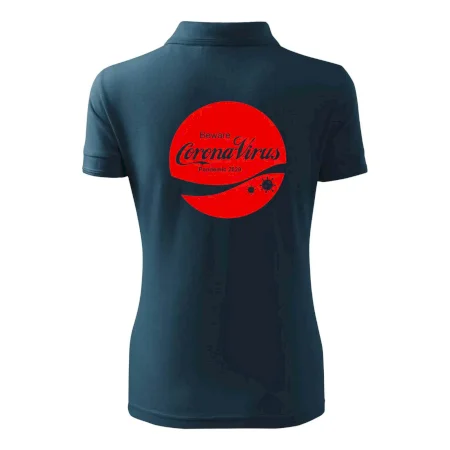 Corona virus pandemic logo