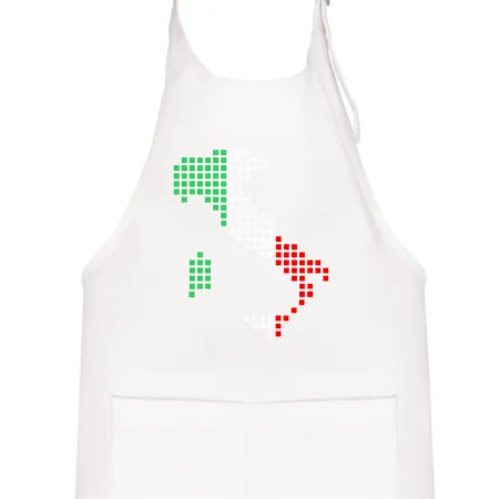 Taliansko obrys vlajka