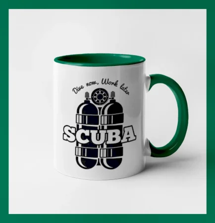 Dive now work later - Scuba