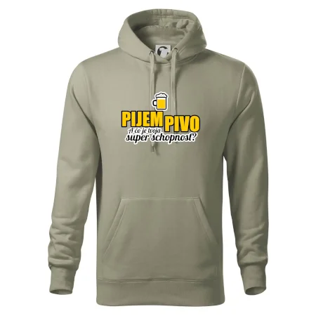 Pijem pivo - tvoja super schopnosť - rovný