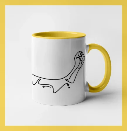 Päsť a symbol mieru