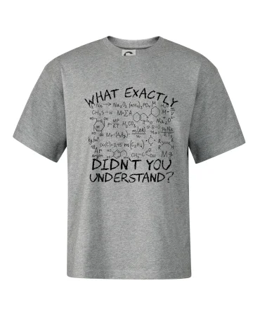 What exactly didnt you understand Chemistry