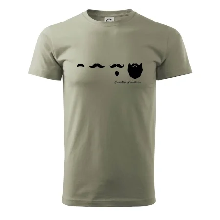 Evolution mustache