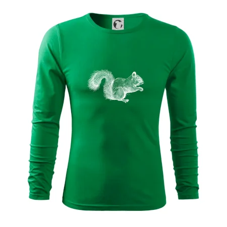 Veverička kresba