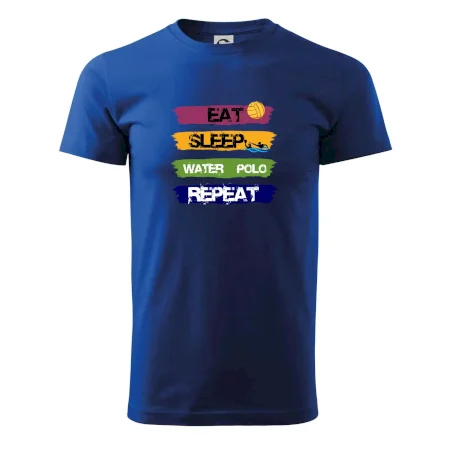 Eat sleep watter polo farebné
