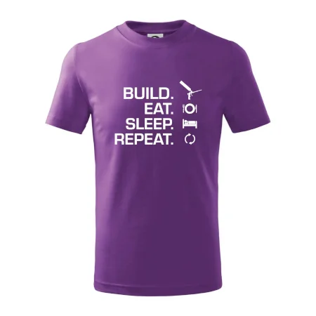 Build eat sleep repeat - montážna pena